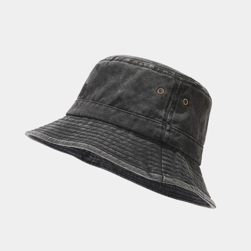 Wholesale Cotton Washed Distressed Bucket Hat